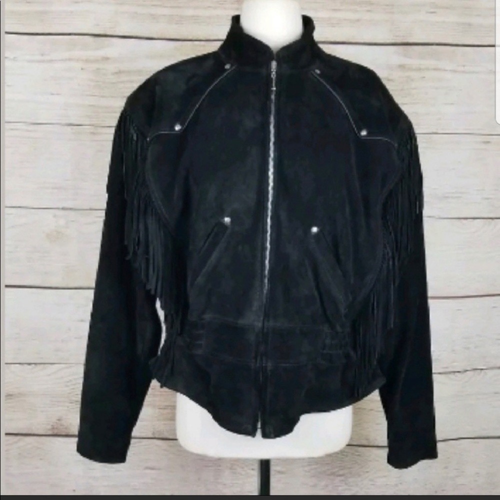 CCO⬇️ Harley Davidson Black Leather Suede Jacket